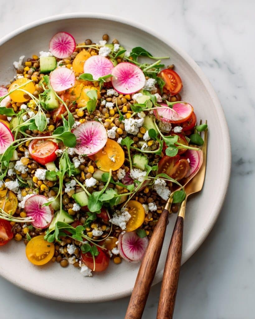 Mediterranean Lentil Salad Recipe