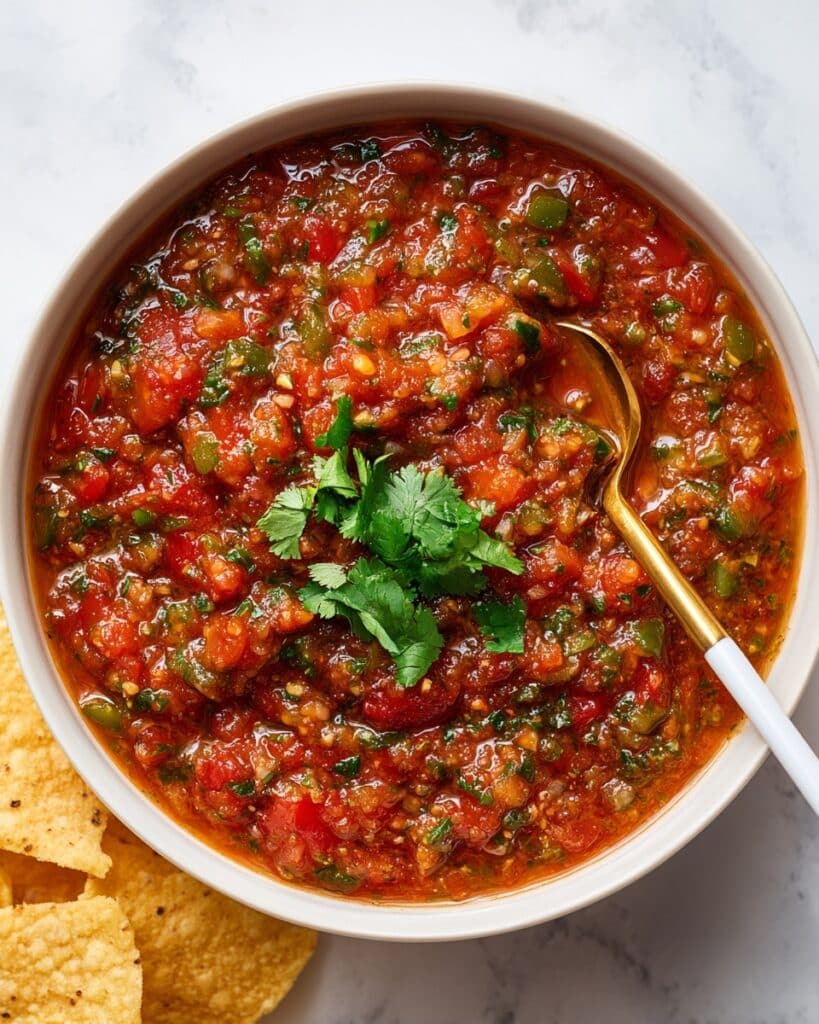 Easy Charred Salsa Roja Recipe