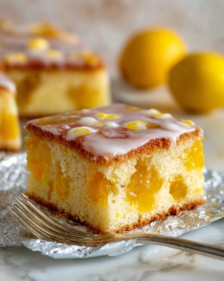 Brown Sugar Peach Cake Recipe