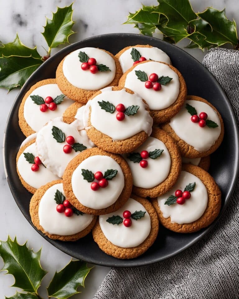 Soft Gingerbread Cookies with Maple Glaze Recipe