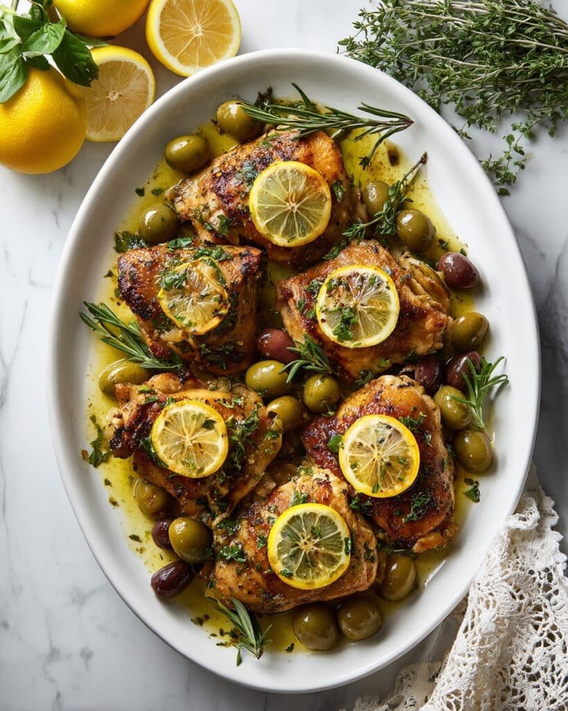 Lemon Sage Chicken Thighs Recipe