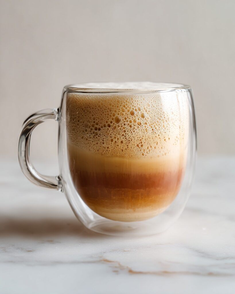 Creamy Banana Latte (Hot or Cold) Recipe