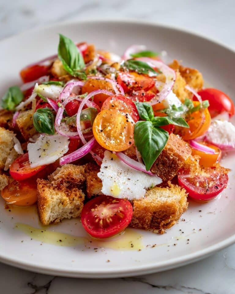 Classic Italian Panzanella Salad Recipe