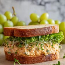 Spicy Salmon Salad Sandwich Recipe