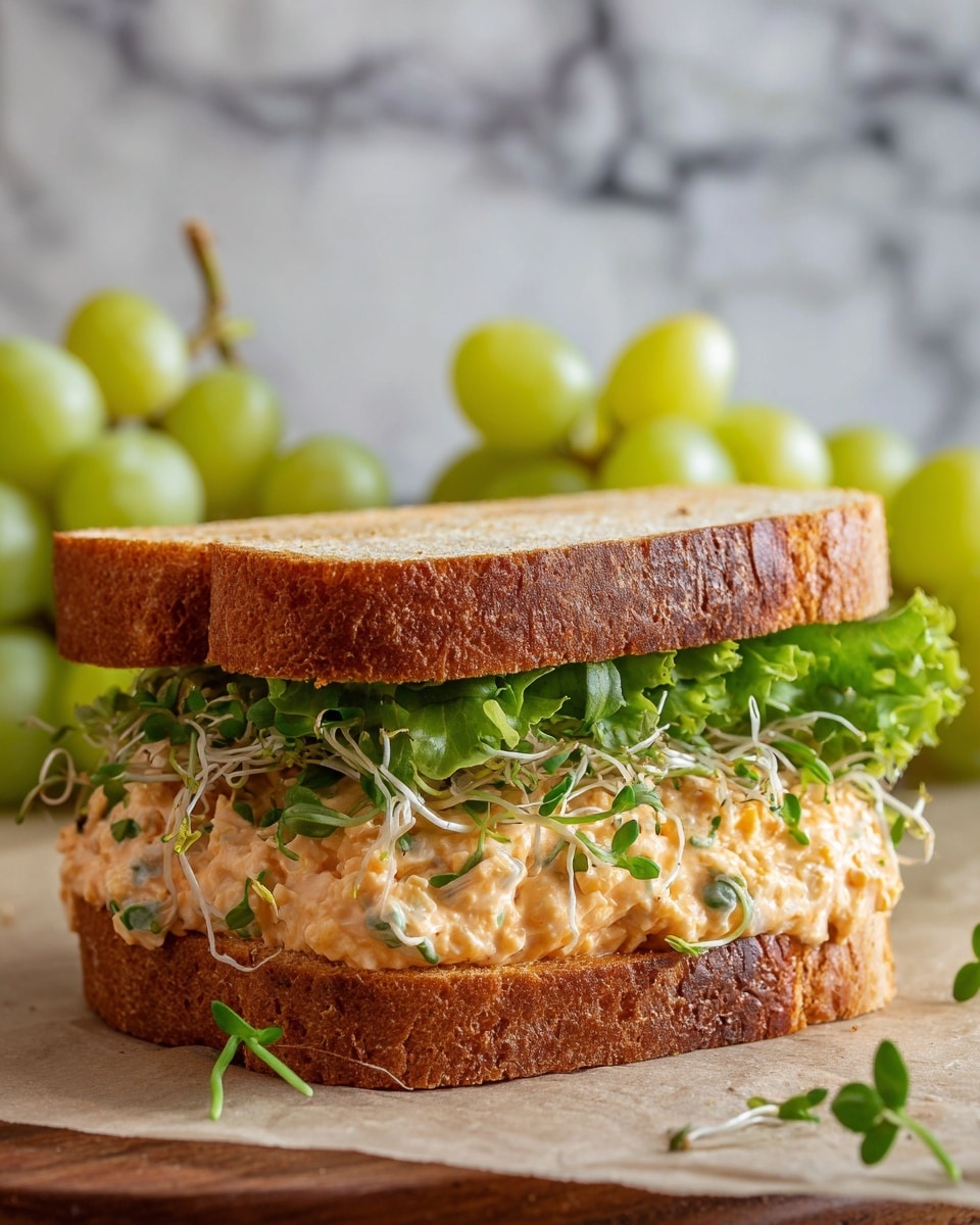 Spicy Salmon Salad Sandwich Recipe