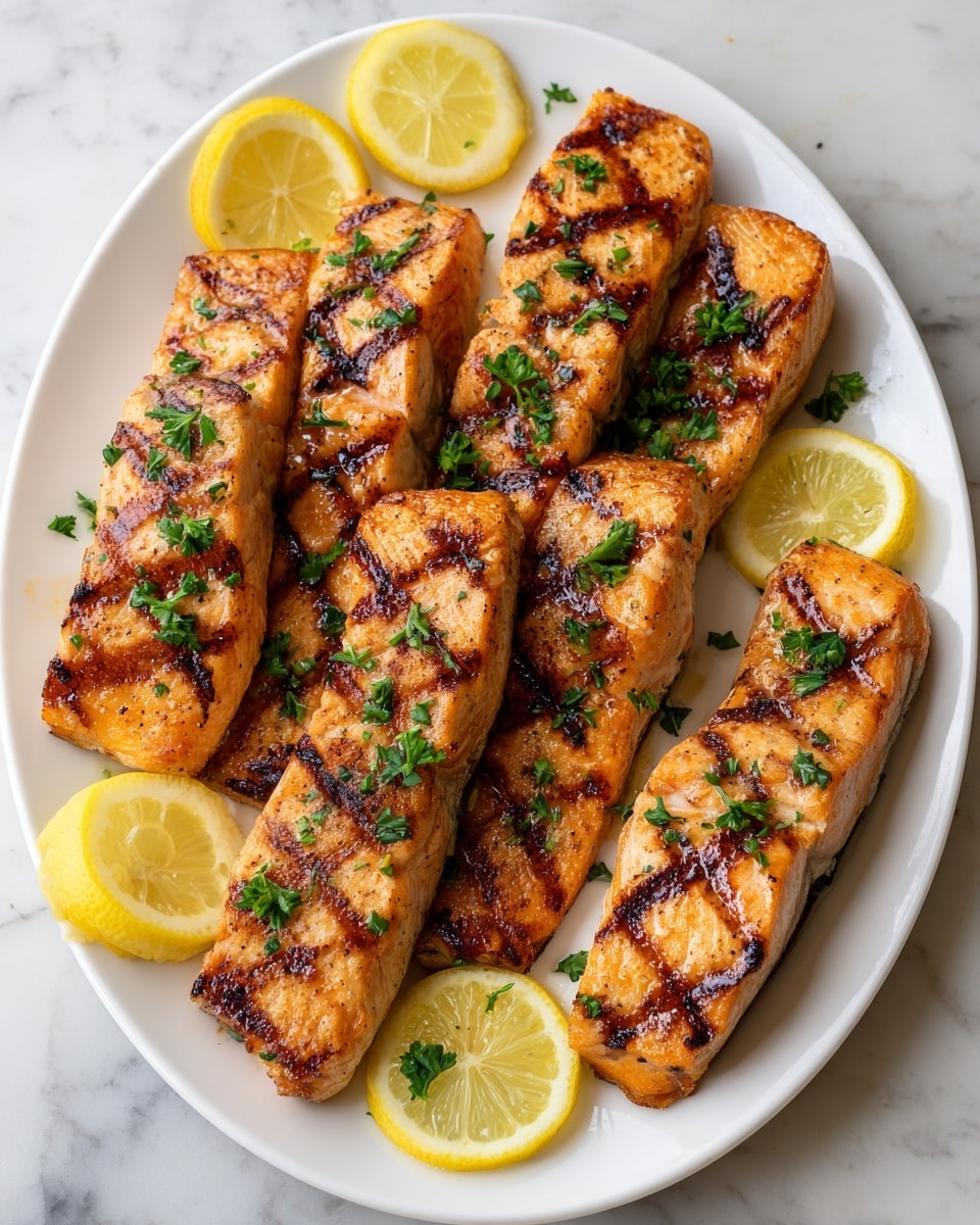 Perfect Marinated Grilled Salmon Recipe