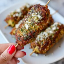 Garlic Parmesan Chicken Skewers Recipe