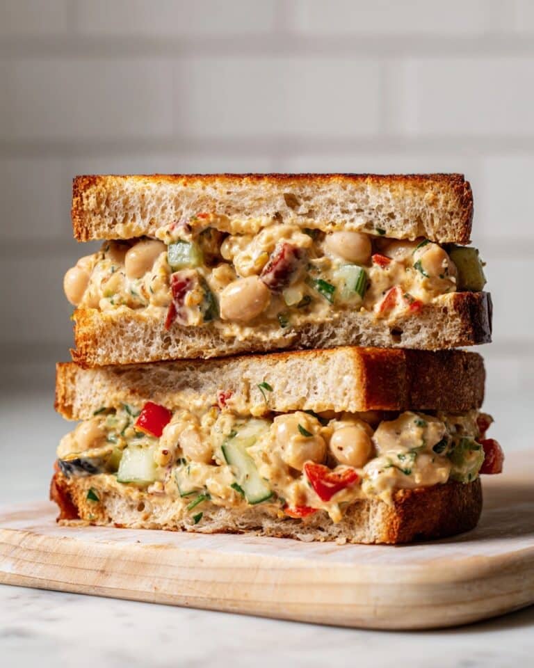 Greek Chickpea Salad Melts Recipe