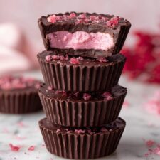 Strawberry Coconut Chocolate Cups Recipe