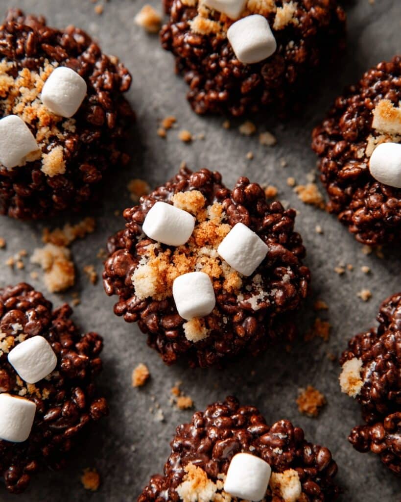 4 Ingredient No Bake S’mores Cookies Recipe