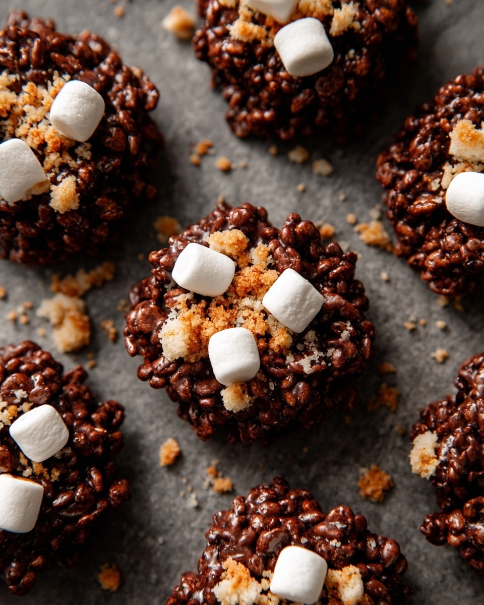 4 Ingredient No Bake S’mores Cookies Recipe