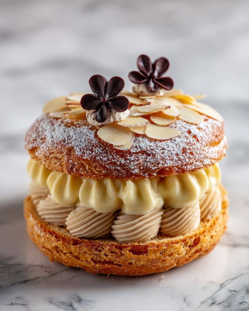 Paris Brest with Hazelnut Praline Crème Mousseline Recipe