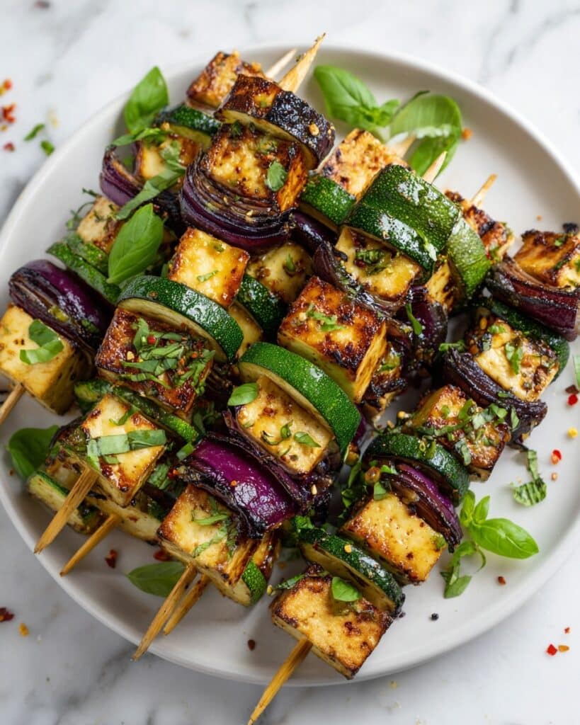 Easy Grilled Veggie Kabobs Recipe