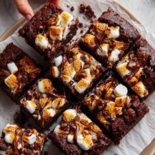 Ooey-Gooey Tahini S’mores Bars Recipe