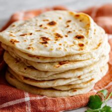 Homemade Flour Tortillas with Hemp Hearts Recipe