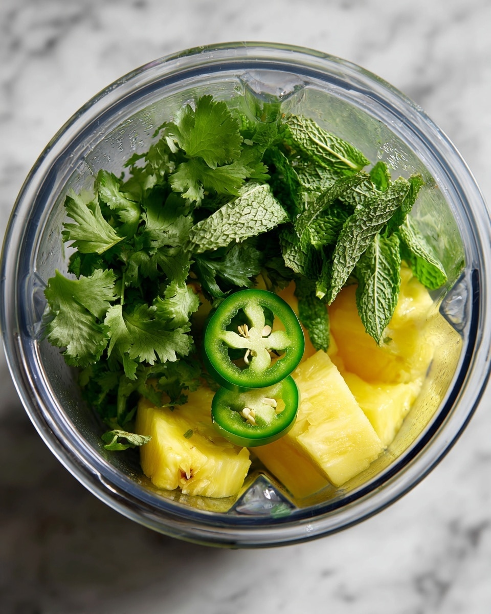 Tropical Green Margarita Recipe - Recipe Image