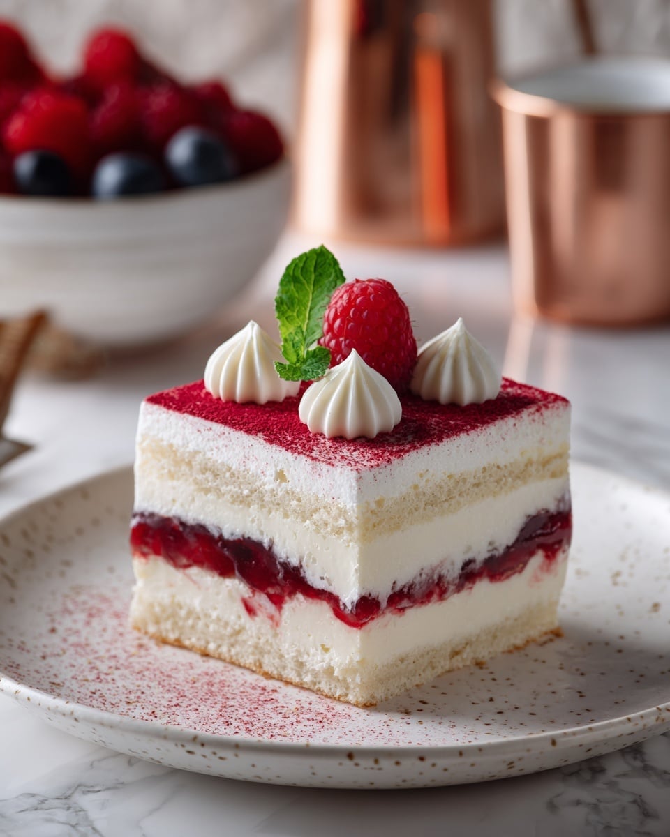 No-Bake Raspberry Tiramisu Recipe