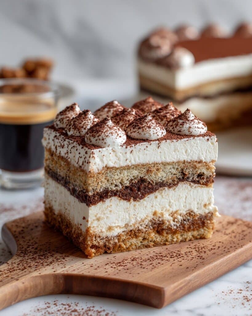 Creamy Tiramisu Cheesecake Recipe