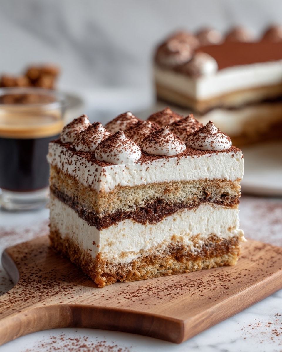 Creamy Tiramisu Cheesecake Recipe