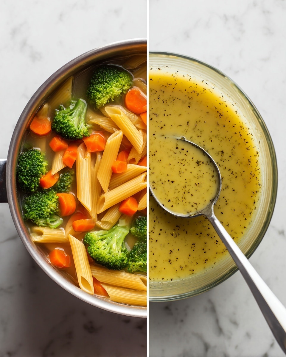 High Protein Pasta Salad Recipe - Recipe Image