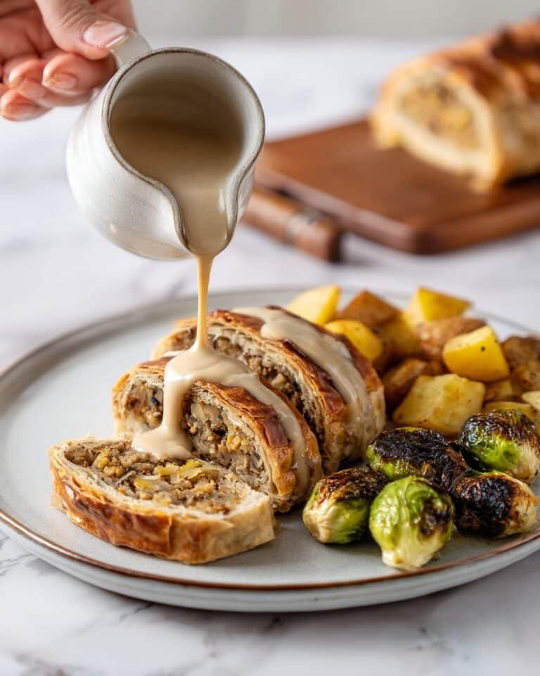 Vegan Mushroom and Lentil Wellington Recipe