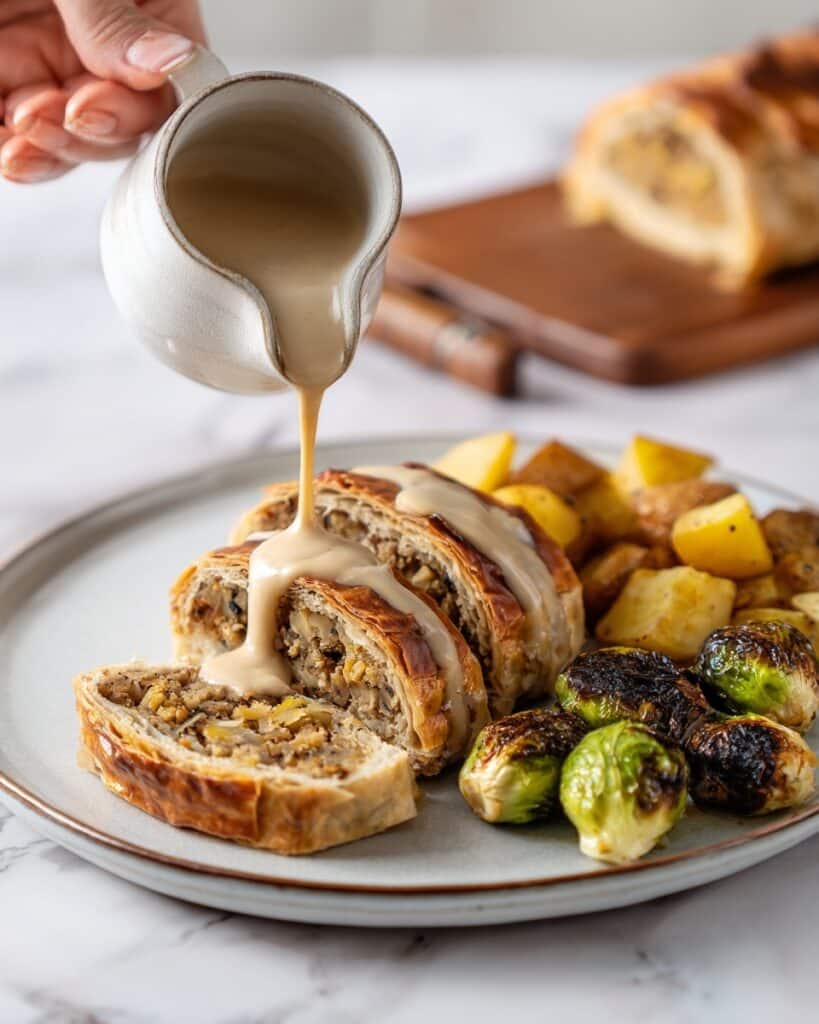 Vegan Mushroom and Lentil Wellington Recipe