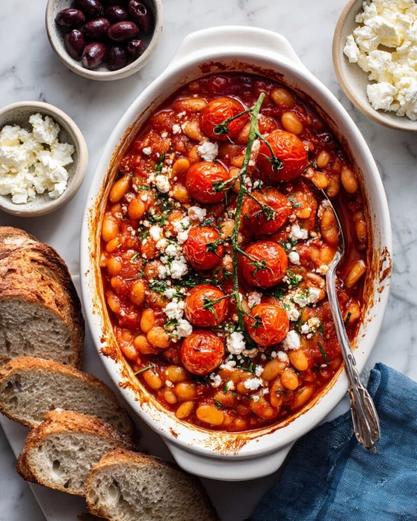 Gigantes Plaki – Greek-Style Baked White Beans Recipe