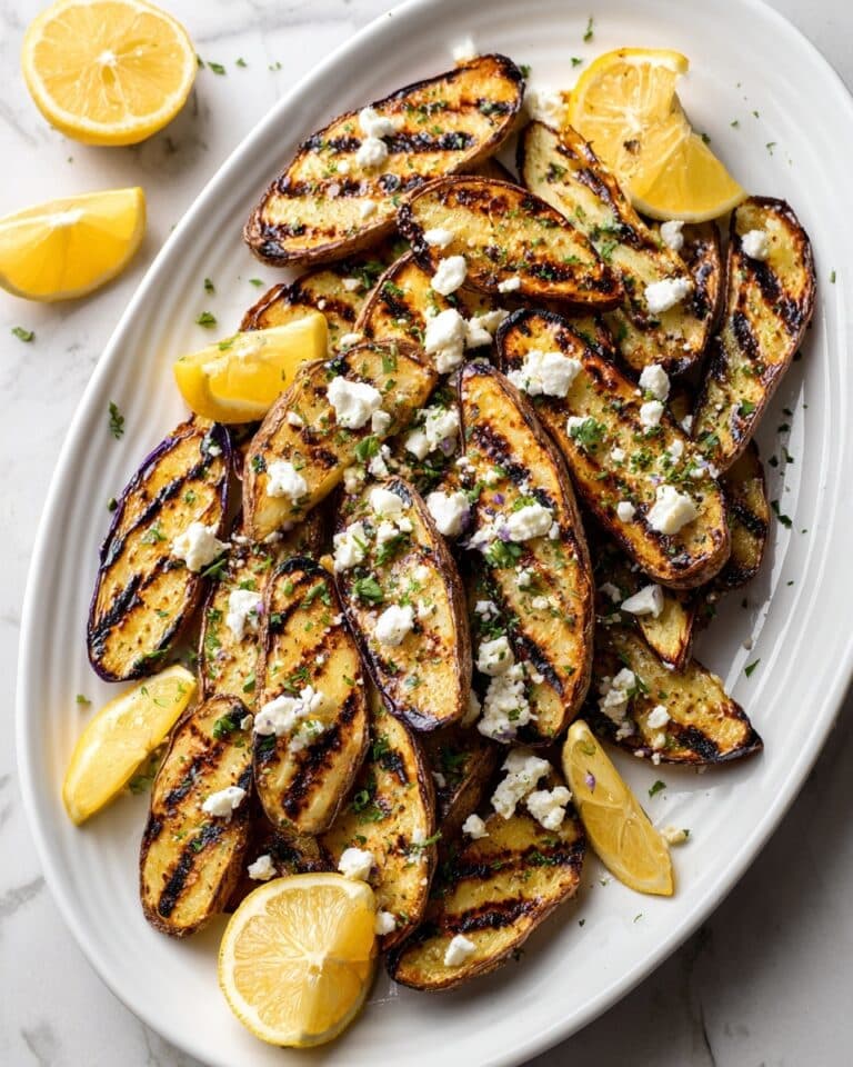 Greek Grilled Potatoes Recipe
