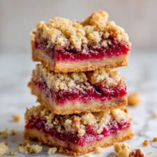 Strawberry Rhubarb Pie Bars Recipe