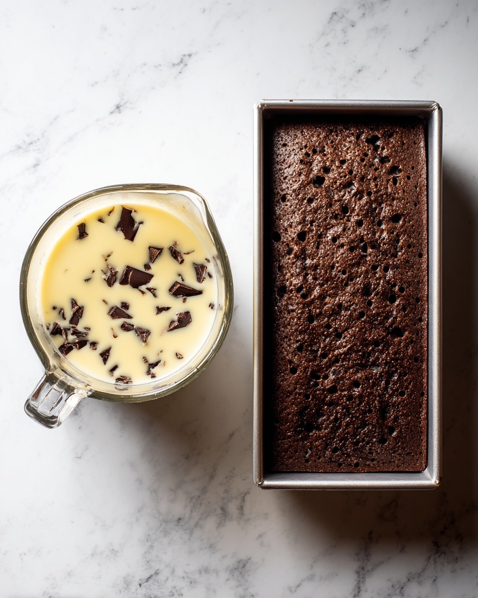 Chocolate Coffee Sheet Cake with Rich Chocolate Ganache Recipe - Recipe Image