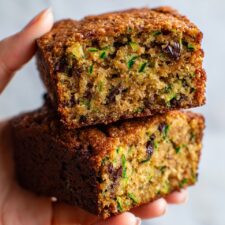 Almond Butter Chocolate Chip Zucchini Bars Recipe