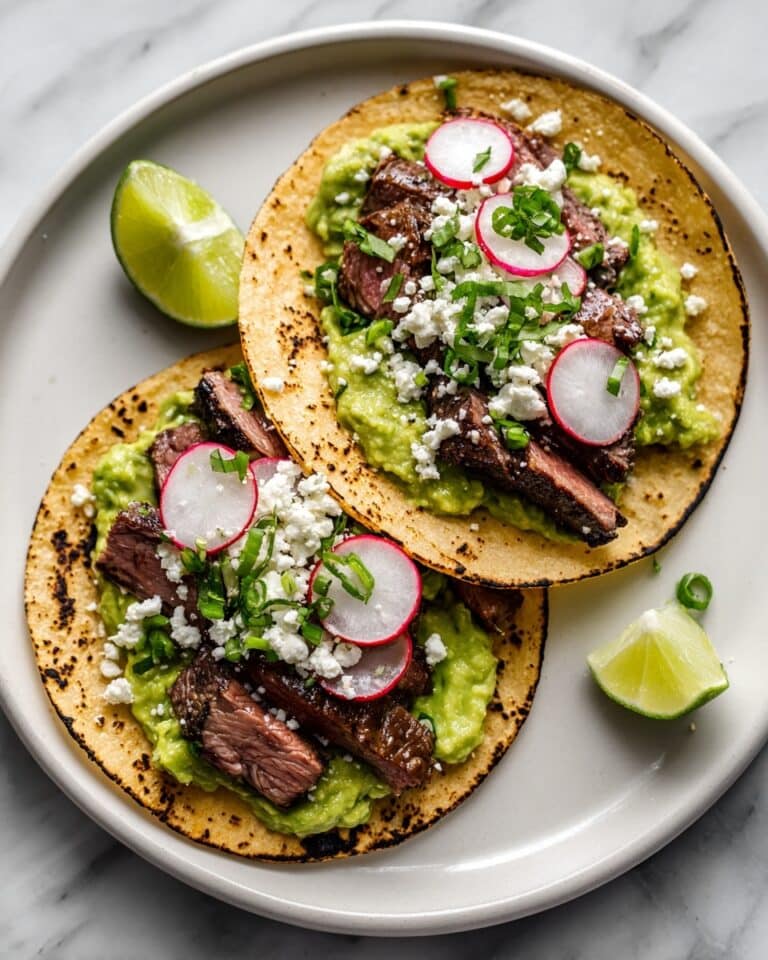Mouth-Watering Grilled Skirt Steak Tacos with Chimichurri Recipe
