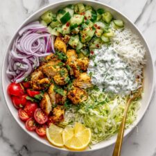 Greek Chicken Bowls Recipe