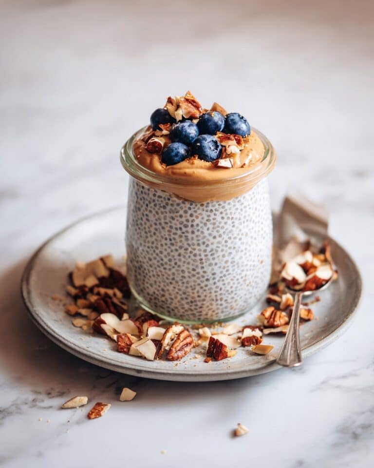 Chia Yogurt Pudding with Fresh Fruit and Nuts Recipe