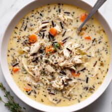 Creamy Chicken and Wild Rice Soup Recipe