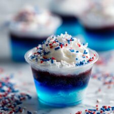 Red, White, and Blue Jello Shots Recipe