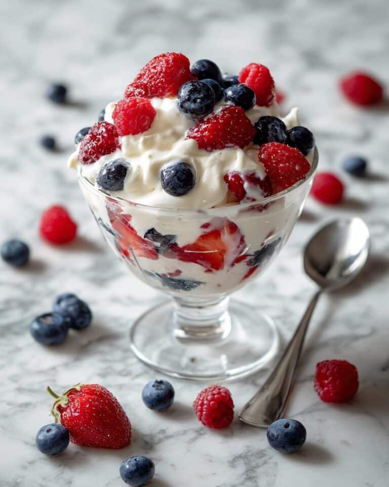 Summer Berry Cheesecake Salad (5 Ingredient Recipe) Recipe