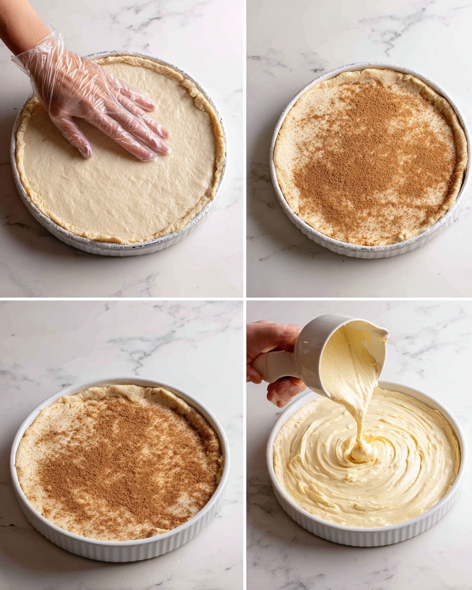 Crescent Roll Churro Cheesecake Recipe - Recipe Image