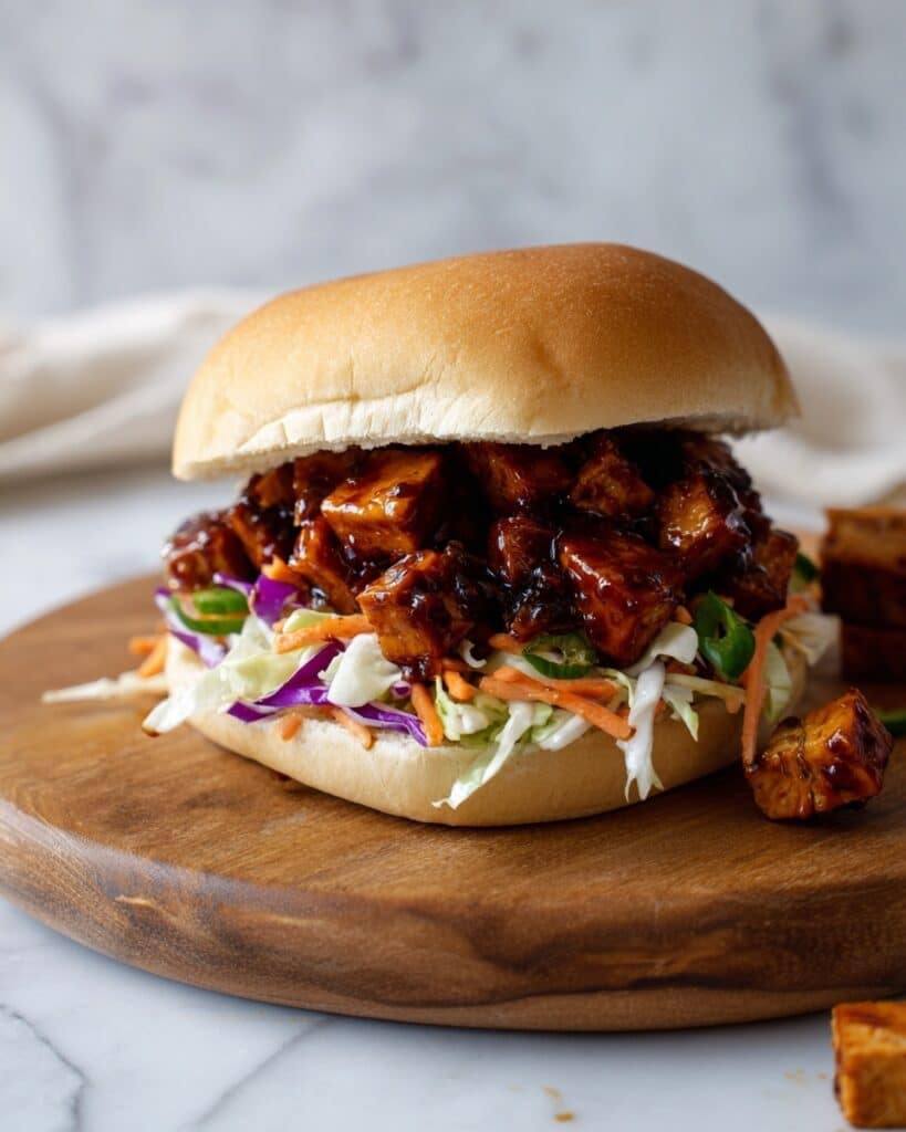 Easy BBQ Tofu Sandwiches Recipe