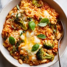5 Ingredient Gnocchi, Broccoli and White Bean Bake Recipe