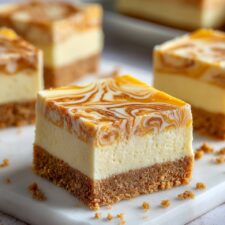 Pumpkin Swirl Cheesecake Bars Recipe