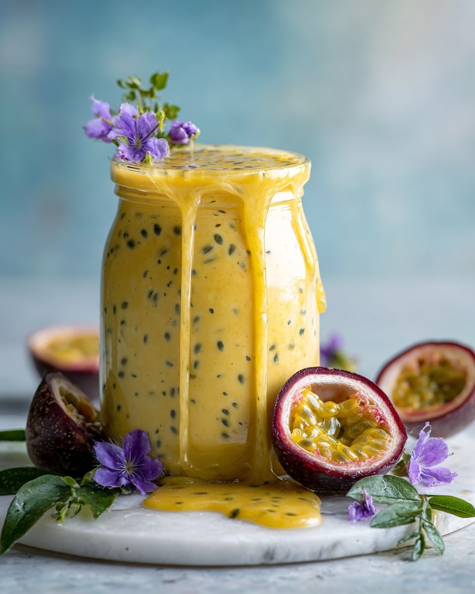 Easy Homemade Passion Fruit Curd Recipe
