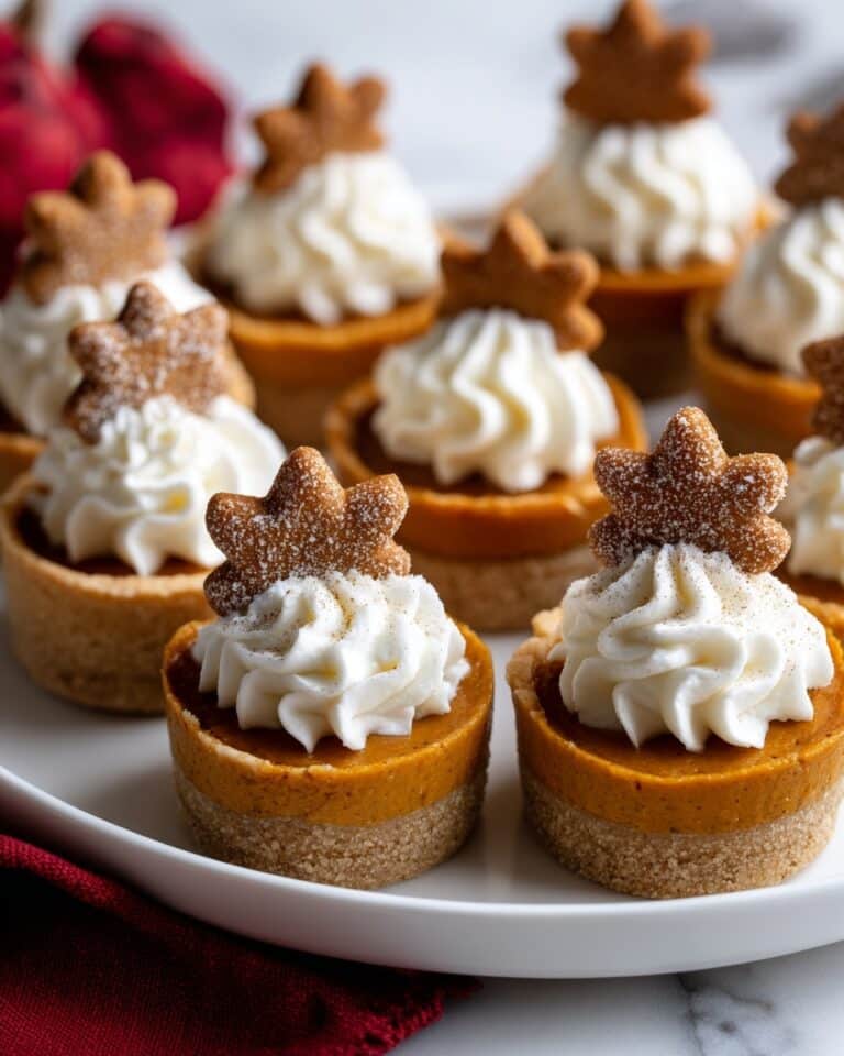 Mini Pumpkin Pies in Muffin Tins Recipe