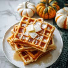 Pumpkin Waffles Recipe
