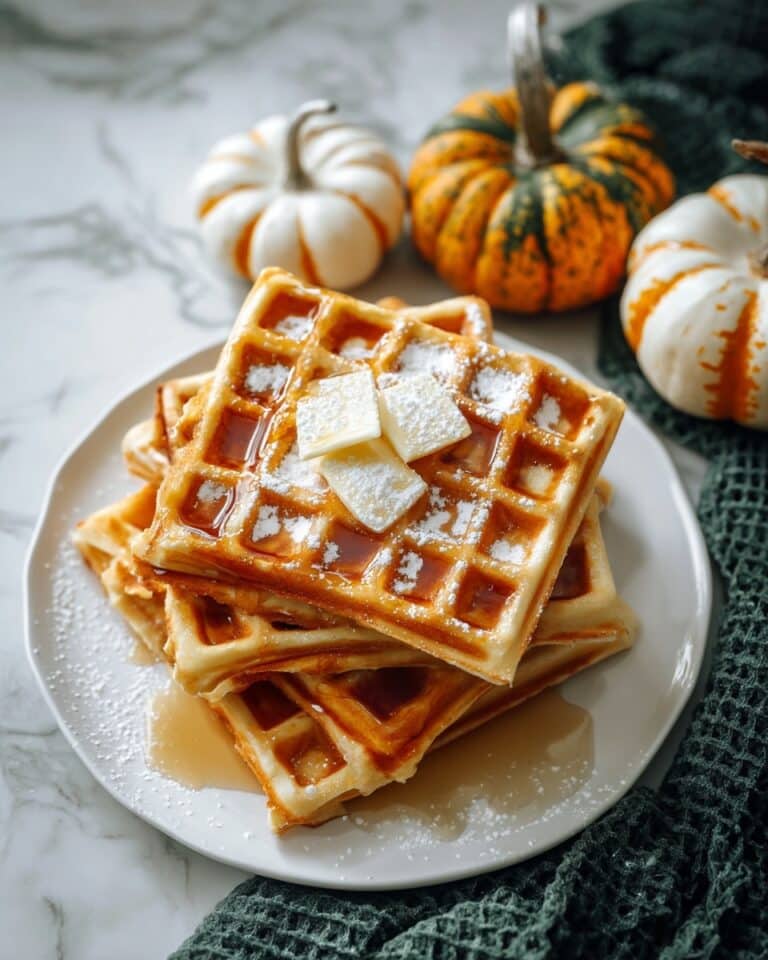 Pumpkin Waffles Recipe