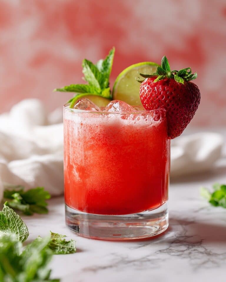 Agua de Fresa (Strawberry Water) Recipe