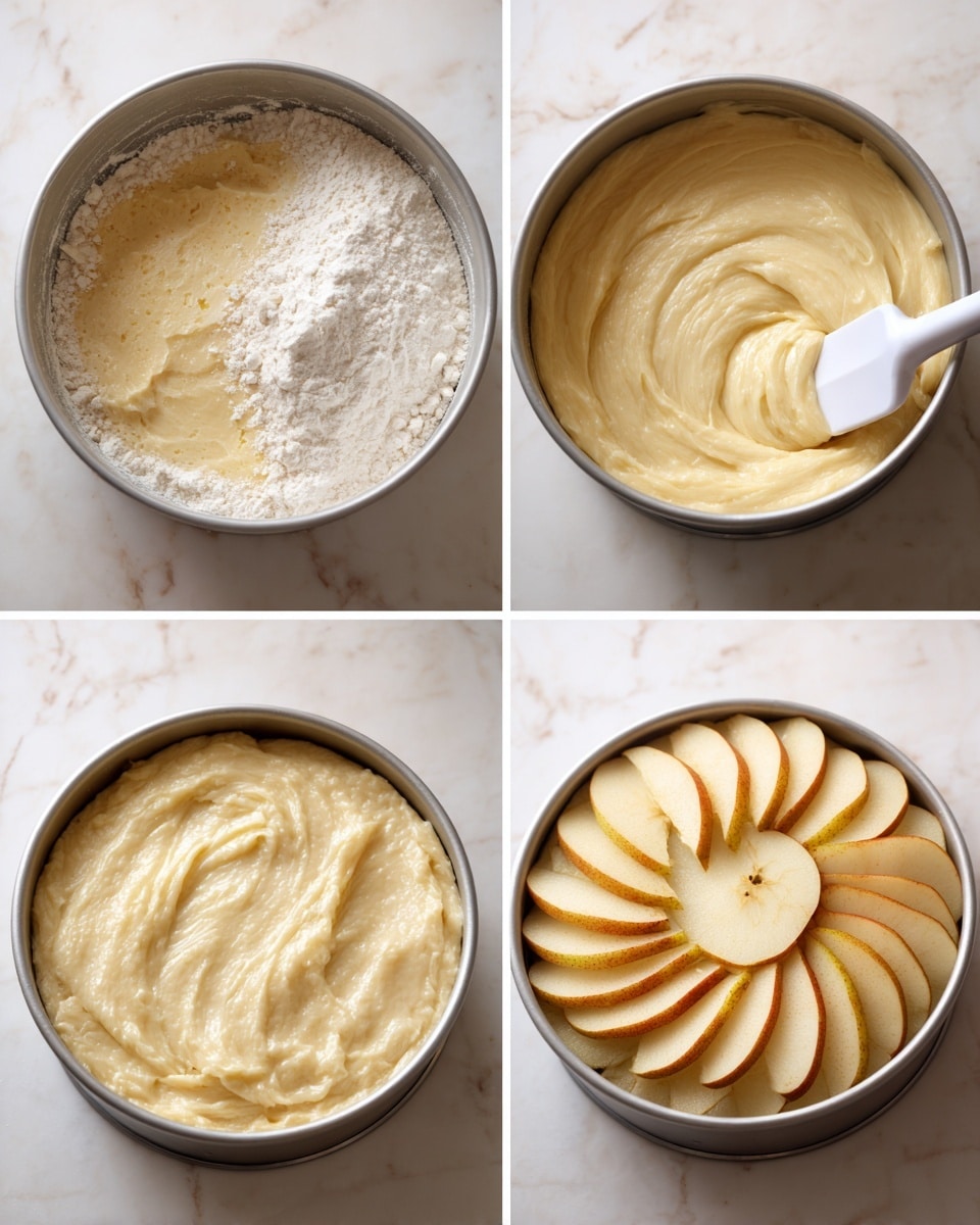 French Apple Cake Without Rum Recipe - Recipe Image
