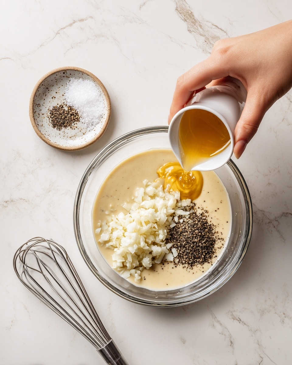 Easy Maple Mustard Tahini Dressing Recipe - Recipe Image