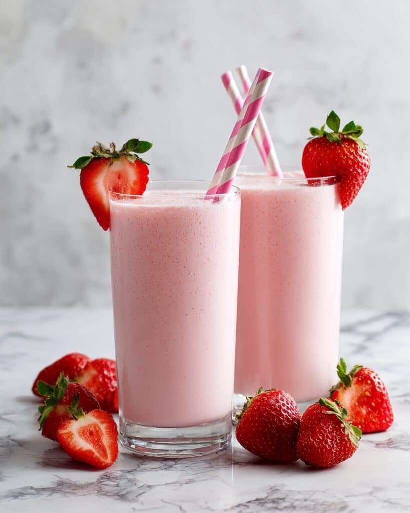 Homemade Strawberry Milk Recipe