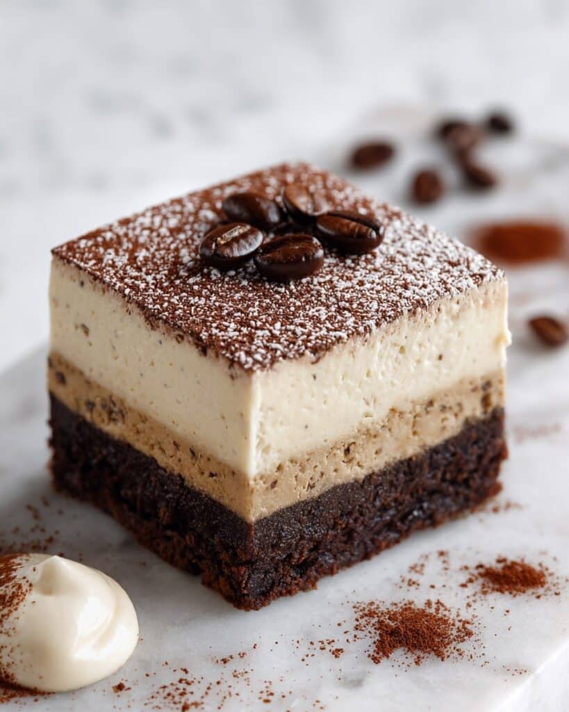 Easy Tiramisu Brownies Recipe